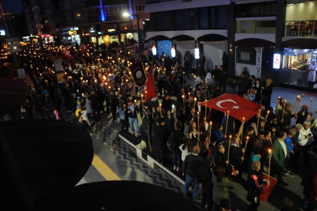 Fotoğraflarla Samsun'da 19 Mayıs coşkusu
