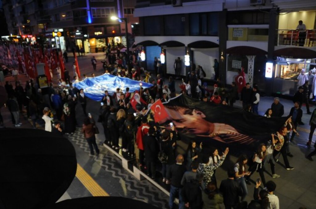 Fotoğraflarla Samsun'da 19 Mayıs coşkusu