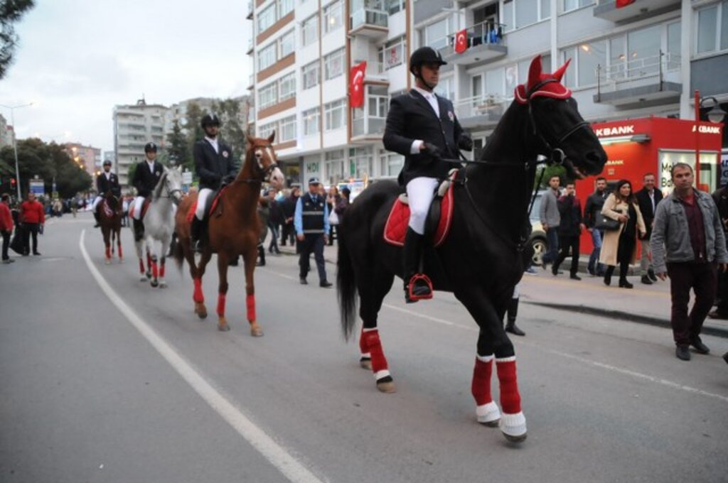 Fotoğraflarla Samsun'da 19 Mayıs coşkusu