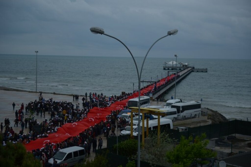Fotoğraflarla Samsun'da 19 Mayıs coşkusu