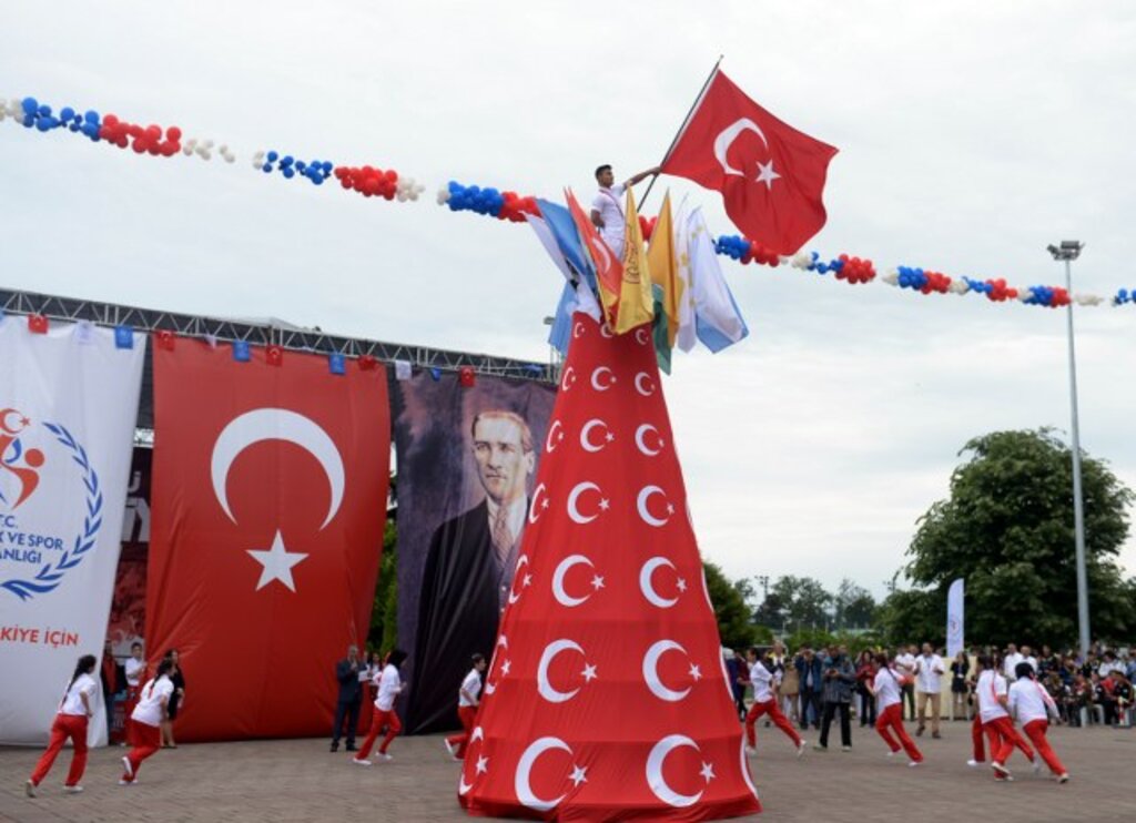 Fotoğraflarla Samsun'da 19 Mayıs coşkusu