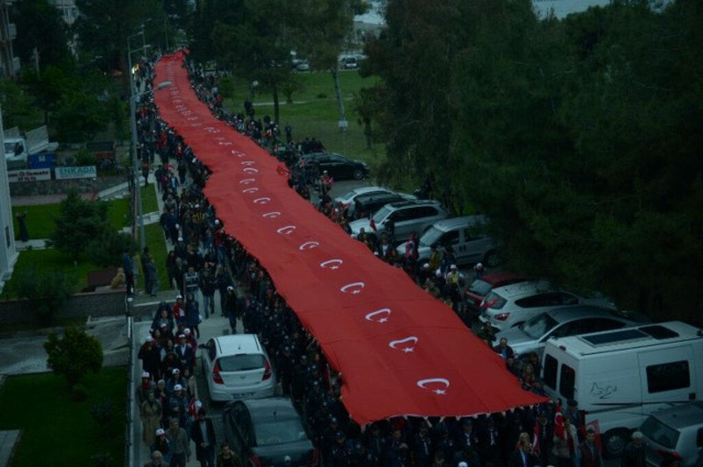 Fotoğraflarla Samsun'da 19 Mayıs coşkusu