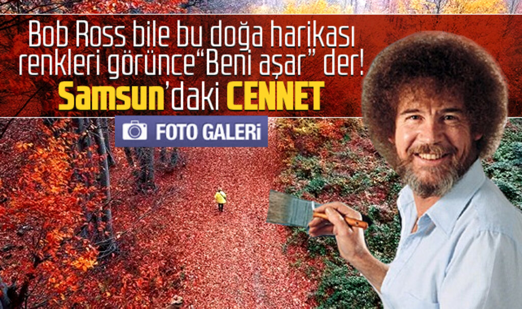 Samsun'un doğa harikası Nebiyan Dağı'ndan muhteşem fotoğraflar
