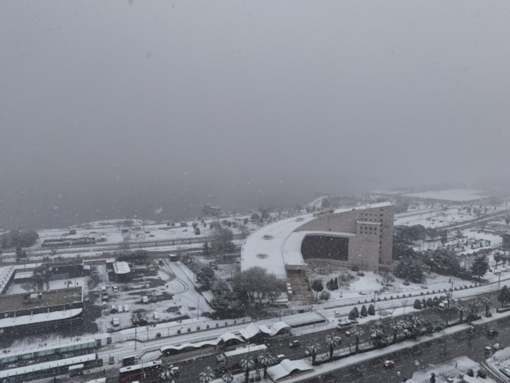 Samsun kar yağdı Erzurum'a döndü! Samsun'dan kar fotoğrafları