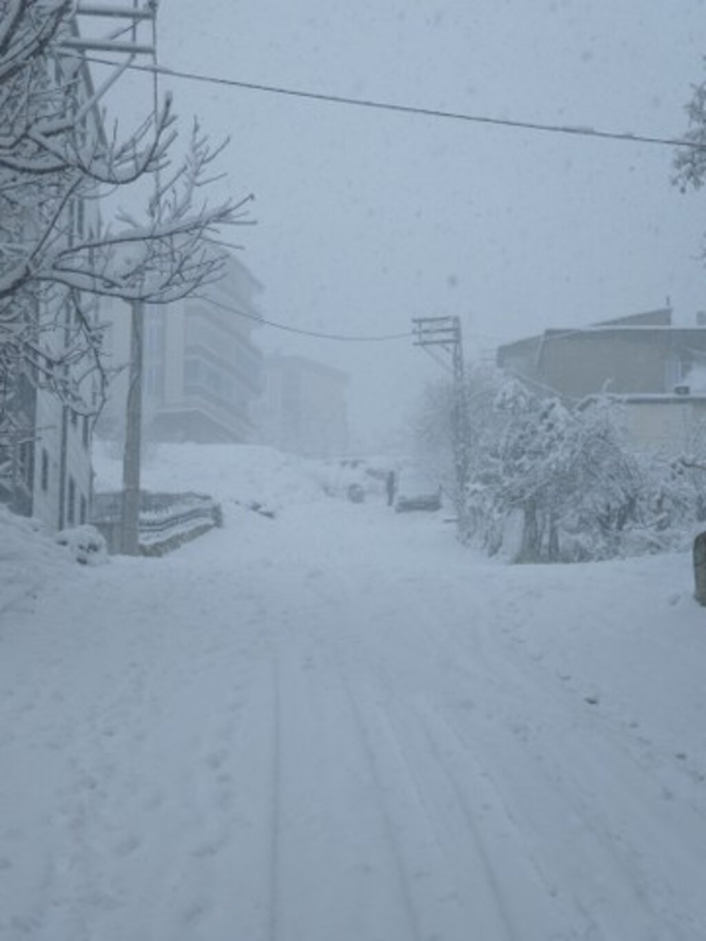 Samsun'a kar yağdı! Samsun'dan kar fotoğrafları