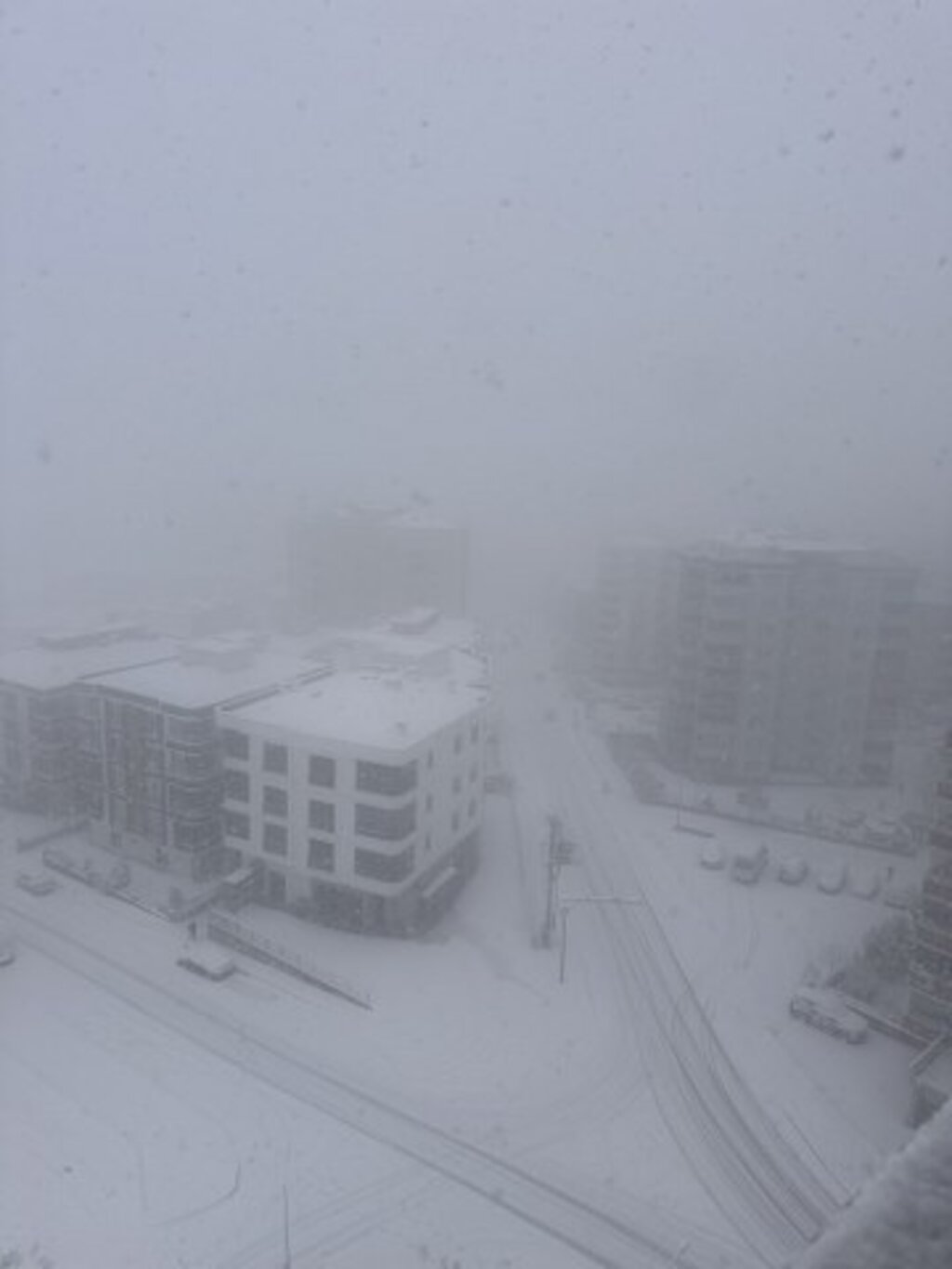 Samsun'a kar yağdı! Samsun'dan kar fotoğrafları