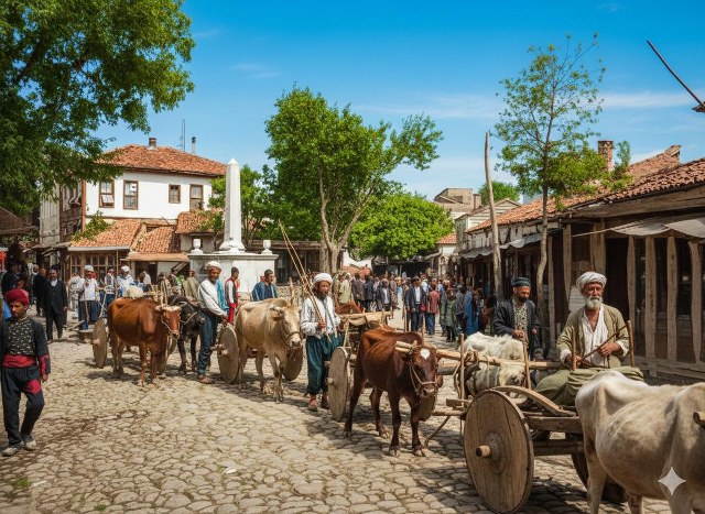 Samsun'un yapay zeka ile renklendirilen eski fotoğrafları