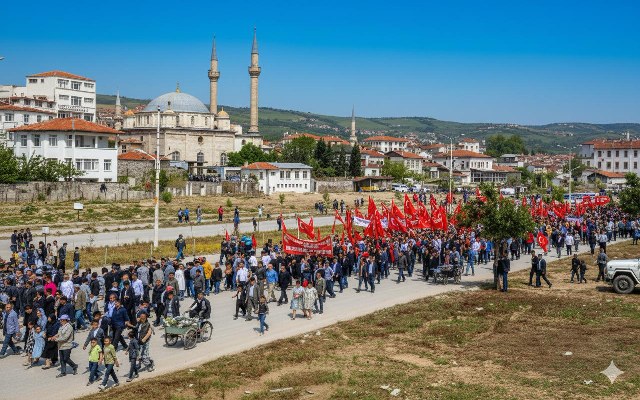 Samsun'un yapay zeka ile renklendirilen eski fotoğrafları