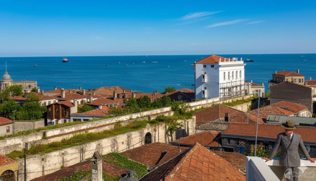 Samsun'un yapay zeka ile renklendirilen eski fotoğrafları