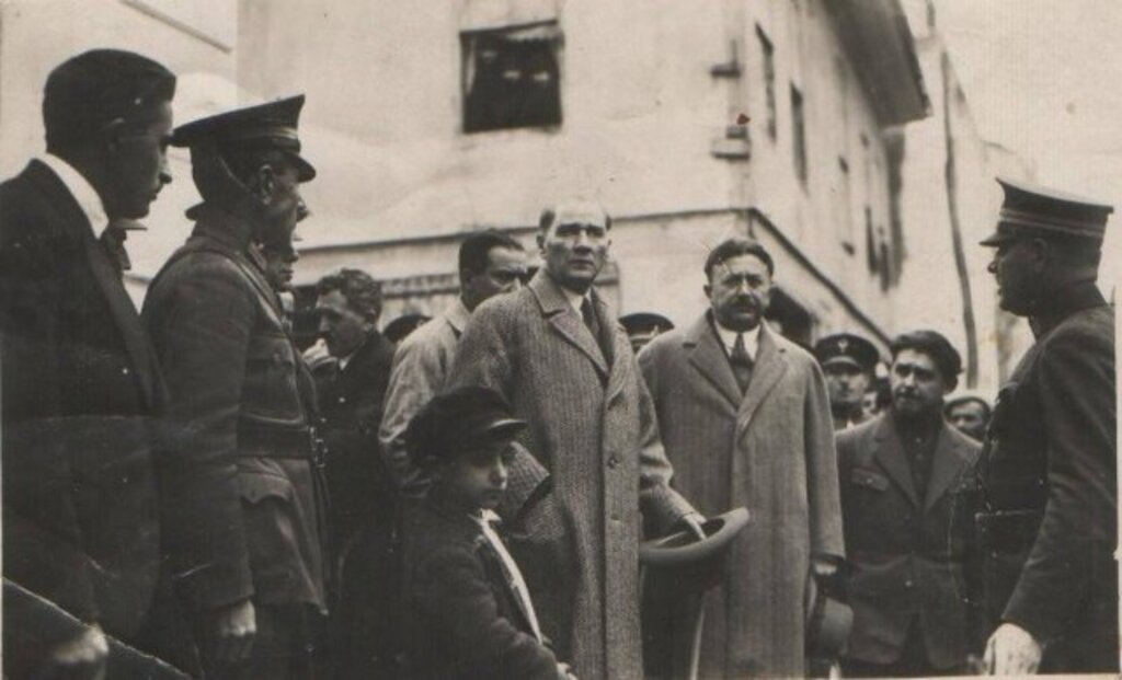Samsun'da Cumhuriyet Bayramı'nın 10'uncu Yıl Kutlamaları eski fotoğraflar