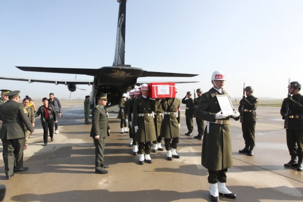 Samsun Afrin şehitlerini uğurladı