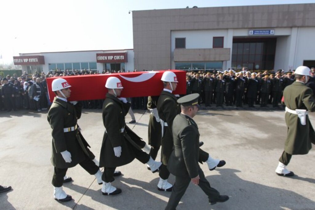 Samsun Afrin şehitlerini uğurladı