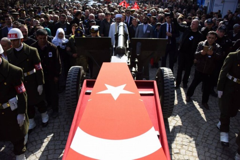Samsun Afrin şehitlerini uğurladı