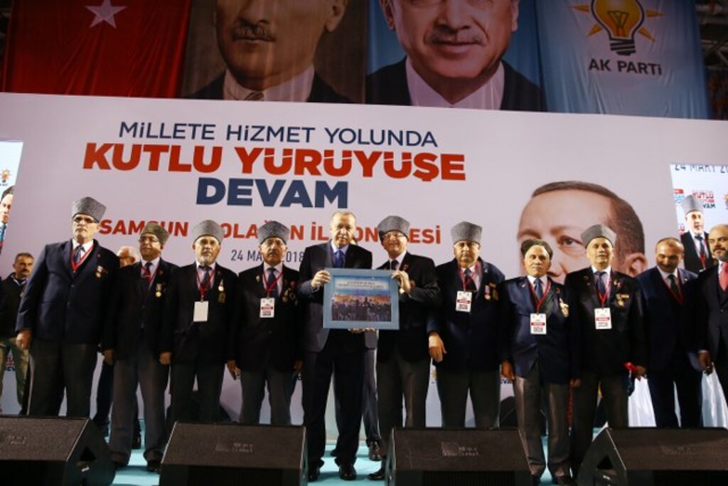 Cumhurbaşkanı Erdoğan'ın Samsun ziyaretinden fotoğraflar
