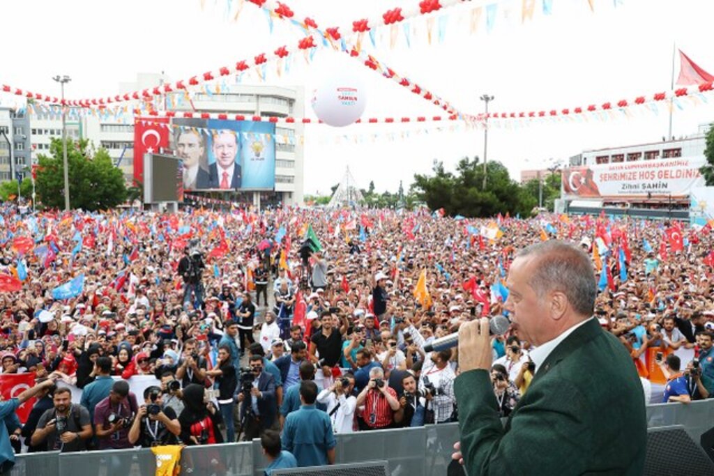 Cumhurbaşkanı Recep Tayyip Erdoğan'ın 24 Haziran seçimi Samsun mitinginden fotoğraflar