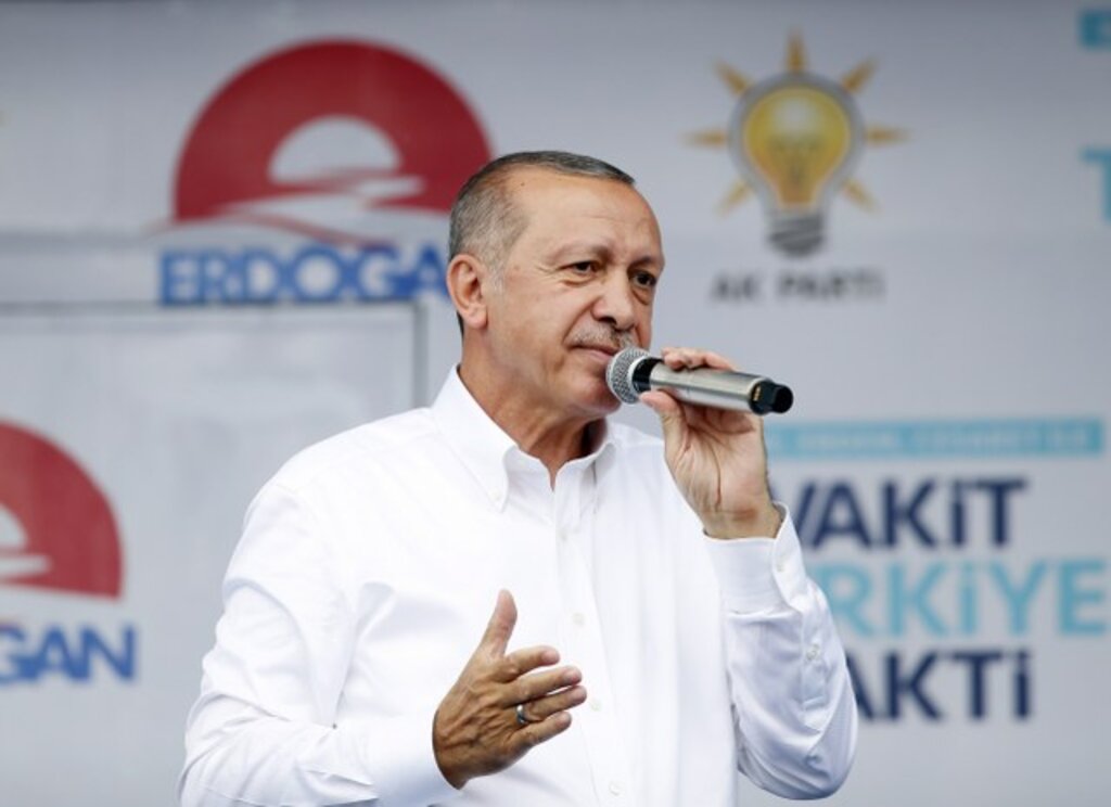Cumhurbaşkanı Recep Tayyip Erdoğan'ın 24 Haziran seçimi Samsun mitinginden fotoğraflar