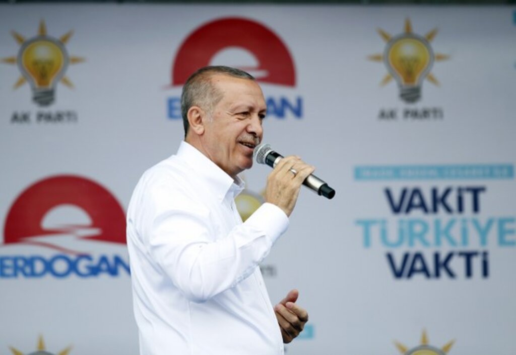 Cumhurbaşkanı Recep Tayyip Erdoğan'ın 24 Haziran seçimi Samsun mitinginden fotoğraflar
