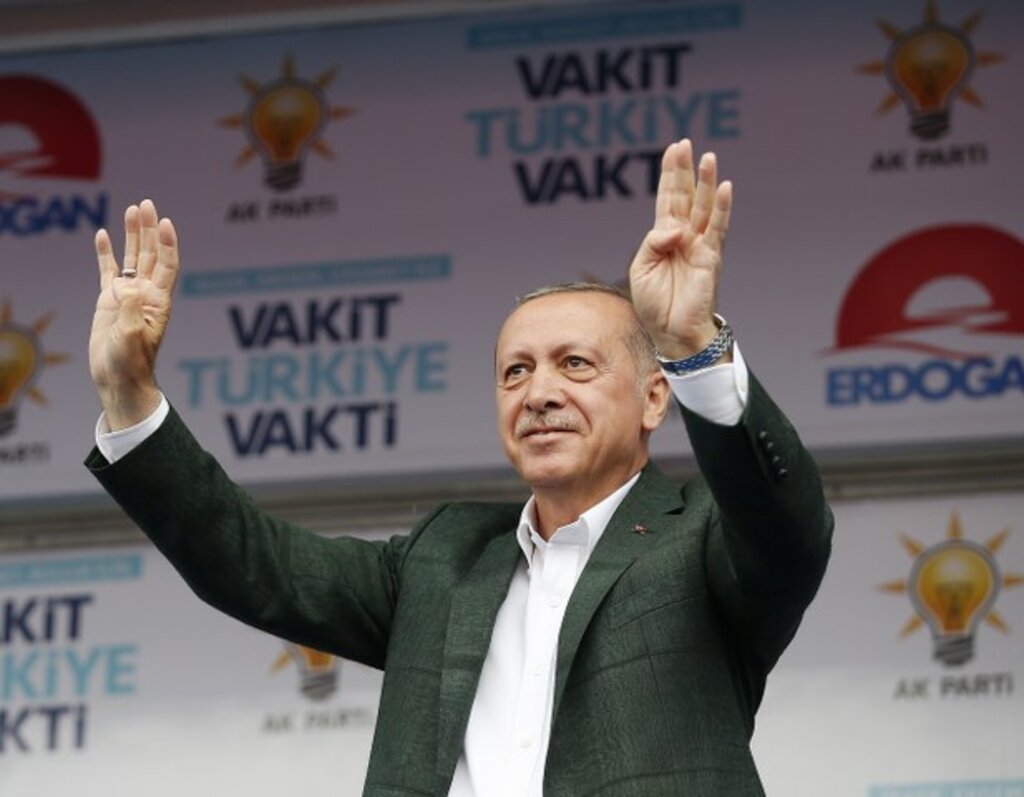Cumhurbaşkanı Recep Tayyip Erdoğan'ın 24 Haziran seçimi Samsun mitinginden fotoğraflar
