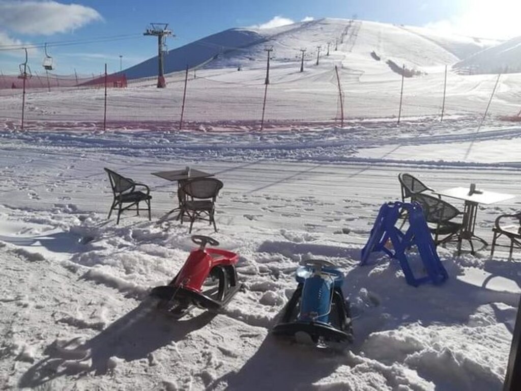 Samsun'da kartpostallık kar görüntüleri