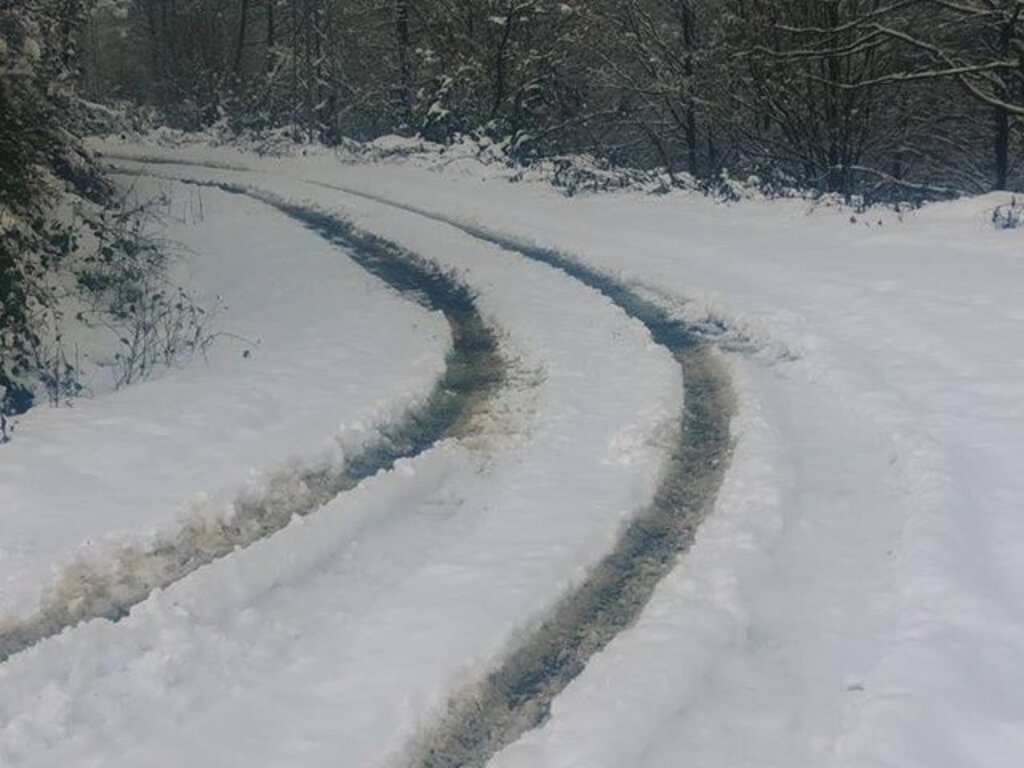 Samsun'da kartpostallık kar görüntüleri