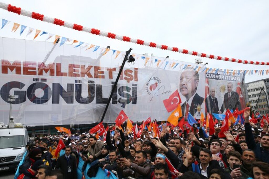 Fotoğraflarla Recep Tayyip Erdoğan'ın 3 Mart Samsun seçim mitingi