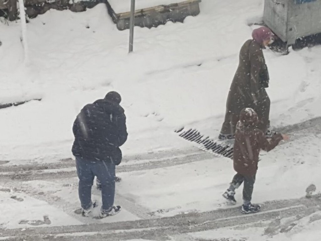Samsun'dan 2020 yılının kar fotoğrafları