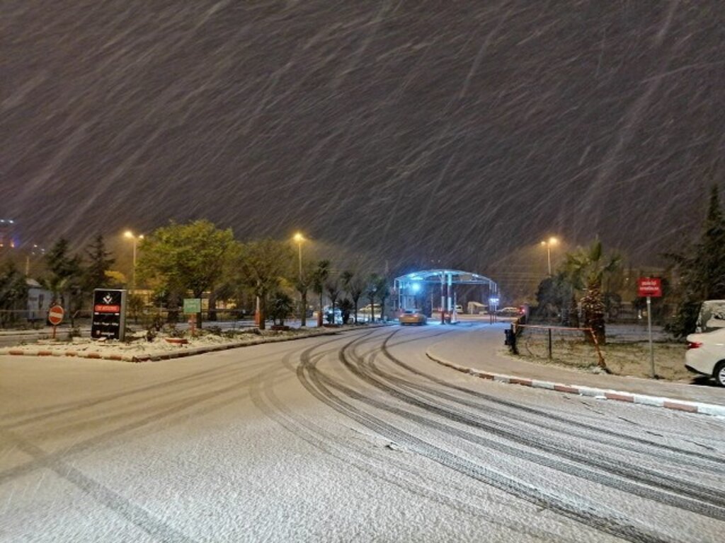 Samsun'dan 2020 yılının kar fotoğrafları