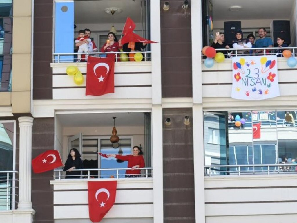 Samsun'da 23 Nisan'ın 100. yıl coşkusu böyle yaşandı
