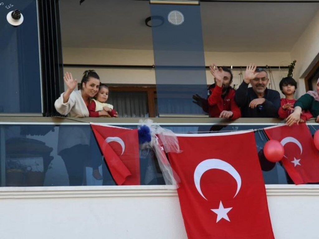Samsun'da 23 Nisan'ın 100. yıl coşkusu böyle yaşandı