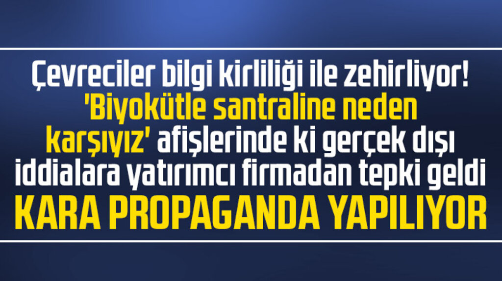 Oltan Köleoğlu Enerji firması kara propagandaya tepki gösterdi