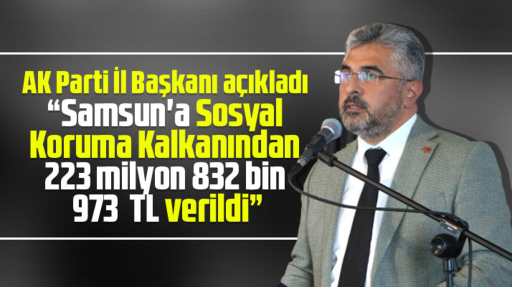 Samsun'da ihtiyaç sahiplerine Korana sürecinde yapılan para yardımının tutarı açıklandı