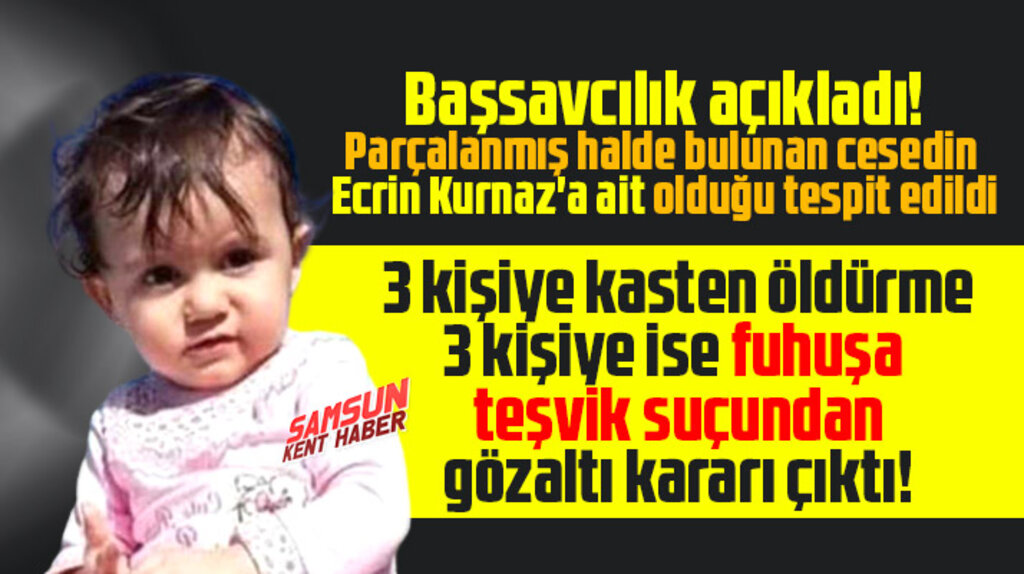 Ecrin Kurnaz bebeğin ölümü ile ilgili 6 kişi hakkında gözaltı kararı çıktı