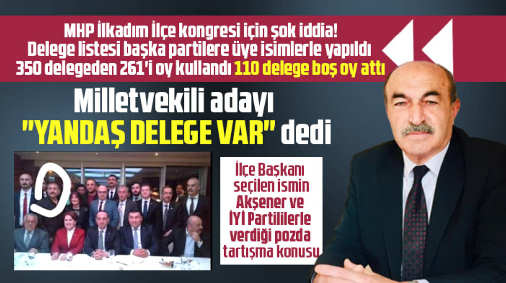 Samsun'da MHP İlkadım İlçe Kongresi sonrası şok iddialar gündeme geldi