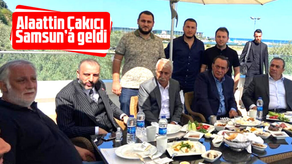 Alaattin Çakıcı Samsun'a geldi.. Alaattin Çakıcı Samsun'da