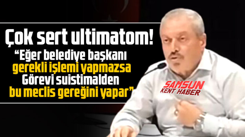 MHP'li Cemalettin Kola'dan Necattin Demirtaş'a sert ültimatom