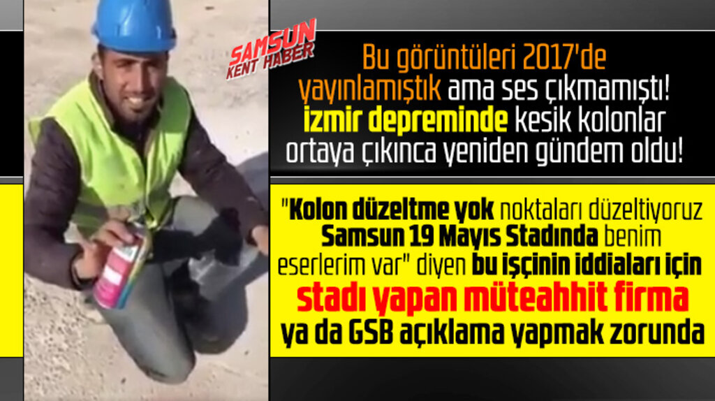 Samsun 19 Mayıs Stadının kolonları ile ilgili bu iddialar doğru mu?