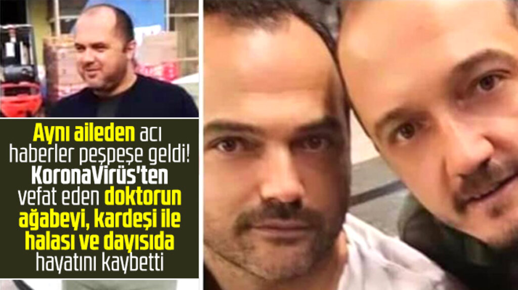 Samsun'da Covid'den doktor, ağabey, kardeş, hala ve dayı hayatını kaybetti