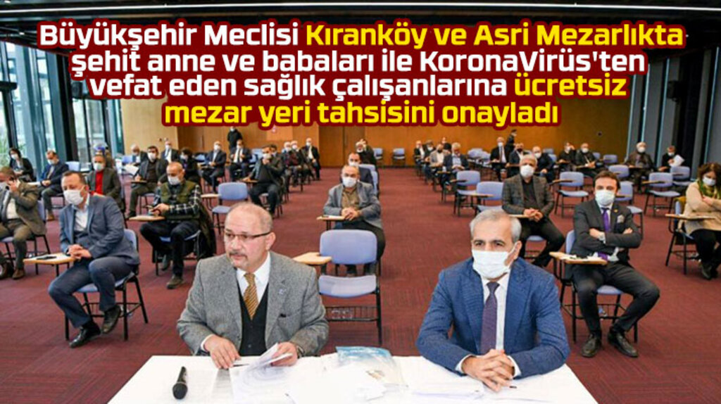Samsun'da şehit anne ve babaları ile sağlık çalışanlarına ücretsiz mezar yeri onaylandı
