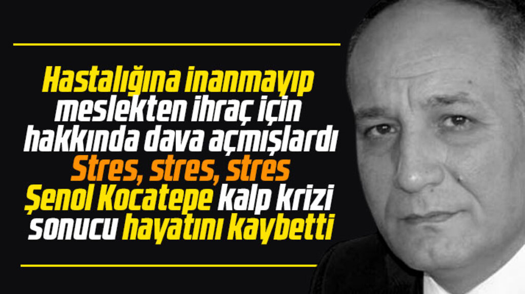 Samsun basın camiasının yakından tanıdığı Şenol Kocatepe hayatını kaybetti