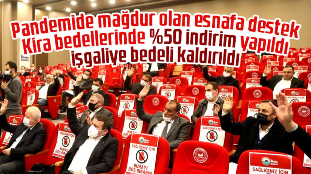 İlkadım Belediyesi Meclisi yüzde 50 indirim yaptı, işgaliye bedelini kaldırdı