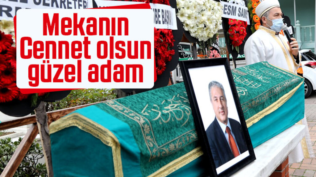 Samsun'da hayatını kaybeden sendikacı Müşfik Veysel Erdoğan toprağa verildi