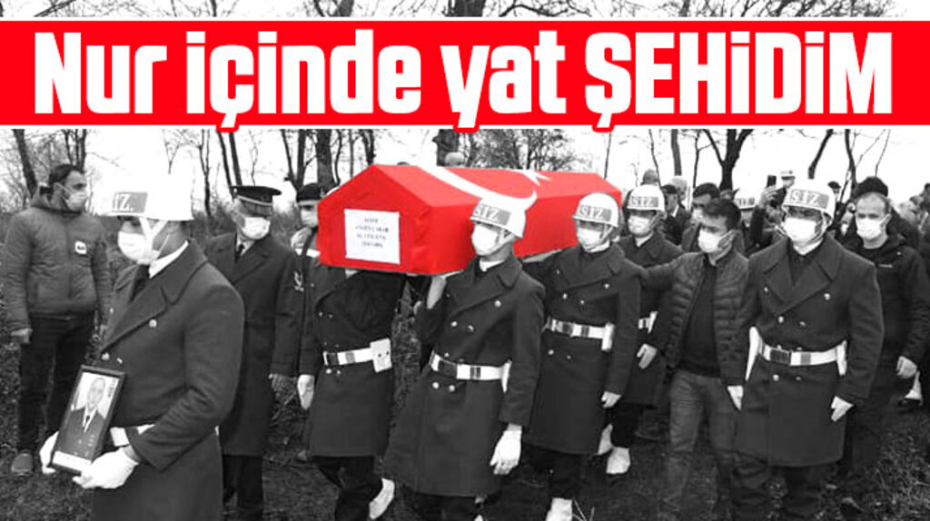 Şehit Uzman Çavuş Aygün Çakar Samsun'un Vezirköprü ilçesinde toprağa verildi 