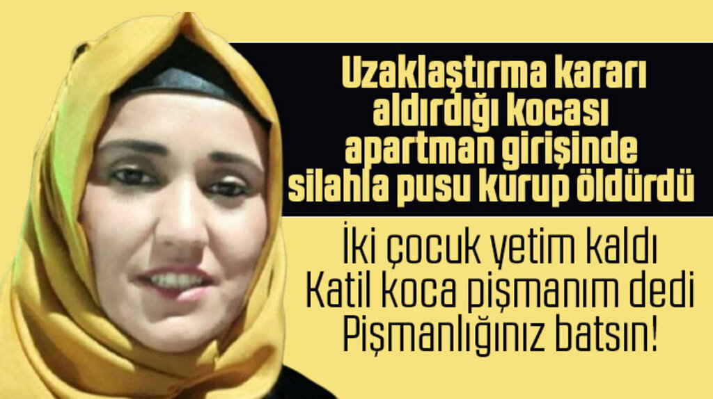 Samsun'da kadın cinayeti! Ayşe Cenikli kocası tarafından silahla öldürüldü