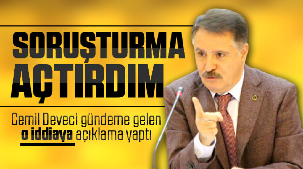 Cemil Deveci hukuk bürosu iddiasına ilişkin açıklama yaptı! 