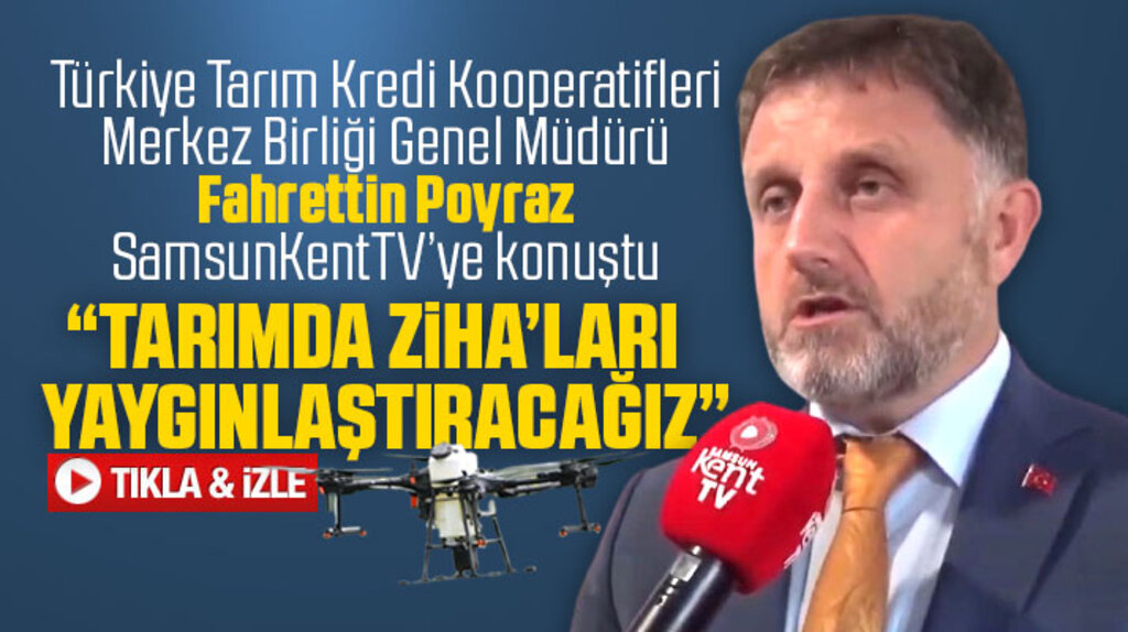 Fahrettin Poyraz SamsunKentTV'ye konuştu! ZİHA'ları yaygınlaştıracağız