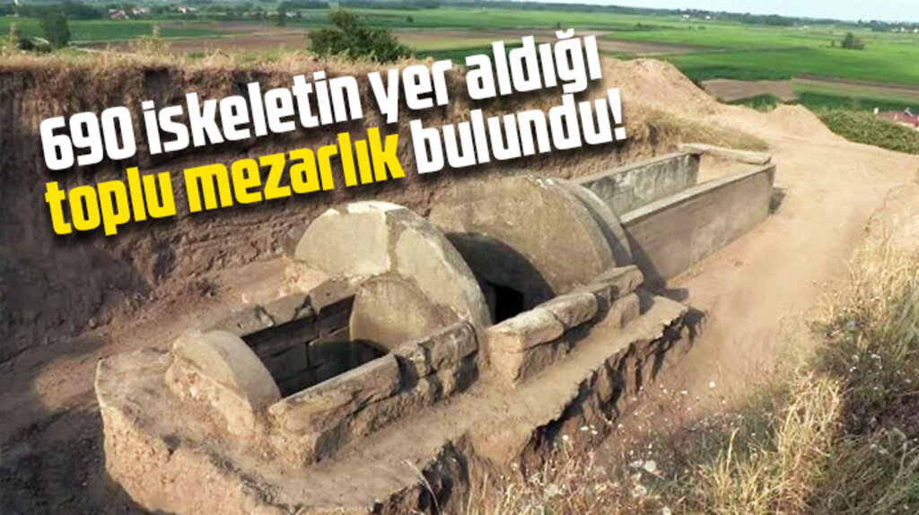 Samsun'da İkiztepe Örenyerinde 690 iskeletin yer aldığı toplu mezarlık bulundu