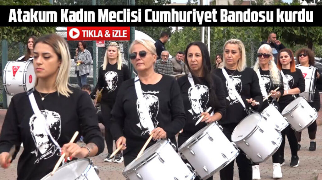 Samsun'da Atakum Kadın Meclisi Cumhuriyet Bandosu kurdu- Video Haber