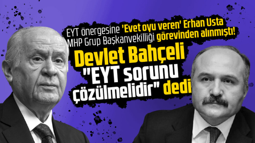 Devlet Bahçeli'den EYT sorunu açıklaması! Çözülerek gündemden çıkartılmalıdır
