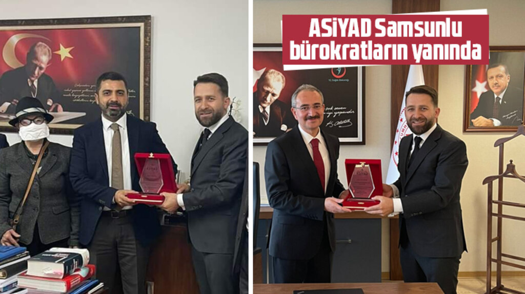 ASİYAD Başkanı Yılmaz ve yönetim kurulu Hakan Ay ve Hüseyin Dündar'ı ziyaret etti