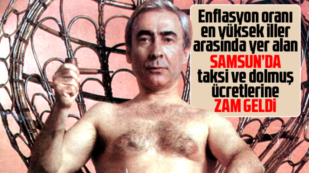 Samsun'da taksi ve dolmuş ücretlerine yüzde 25 oranında zam yapıldı